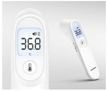 YUWELL<br> 非接触型体温計YT-1<br> 高精度1秒測定