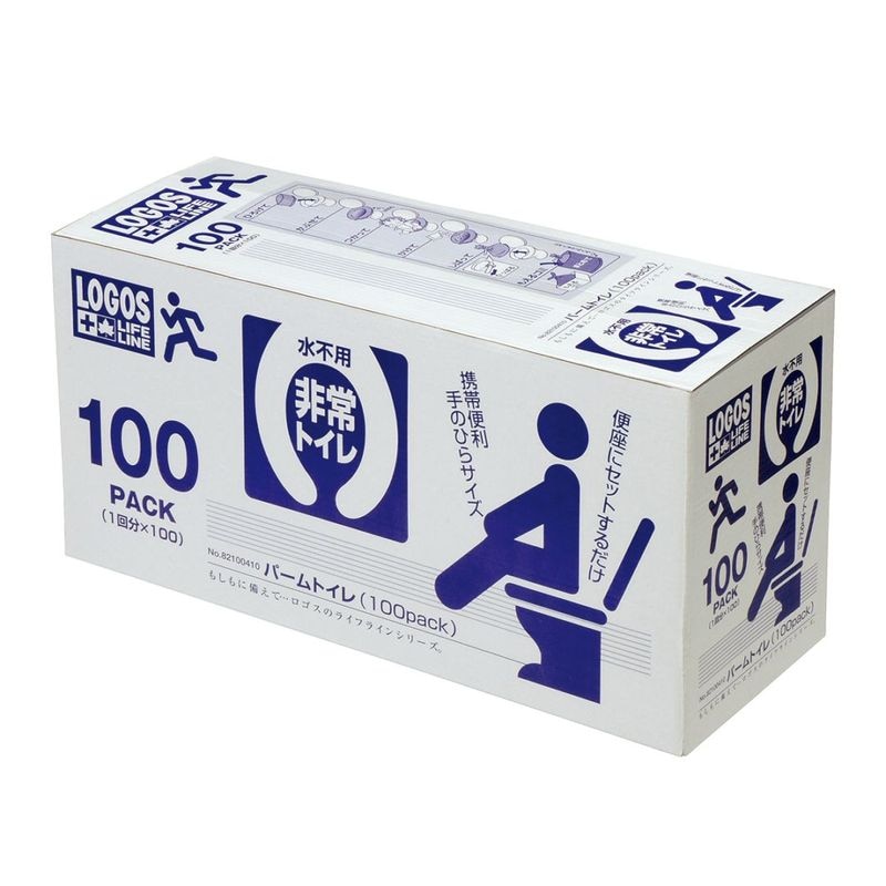 LOGOS　LLL パームトイレ（100pack）