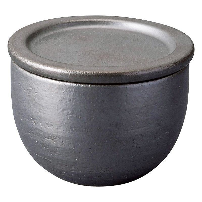 信楽焼 Hangout ライスコンテナ（ブラック）