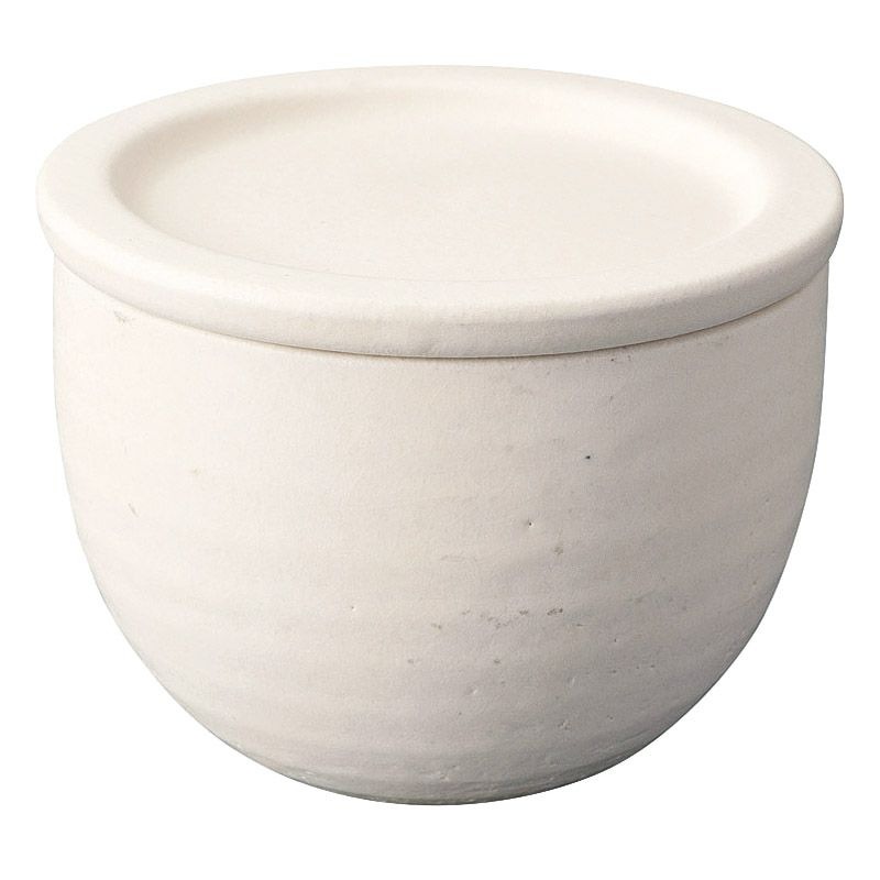 信楽焼 Hangout ライスコンテナ（ホワイト）