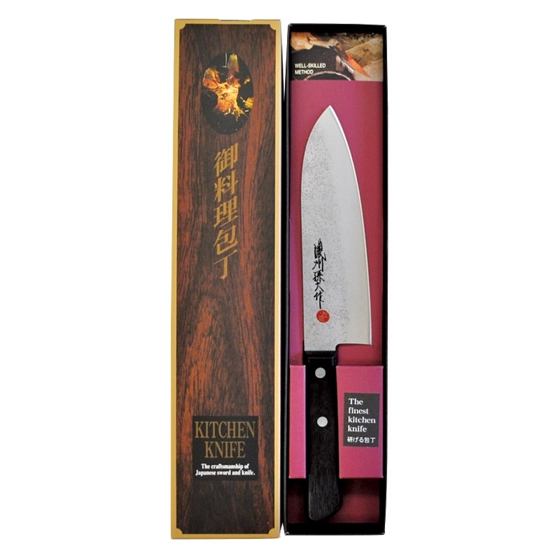 関藤平 フルメタル ダマスカス69層鋼 三徳包丁 | 日用雑貨・キッチン