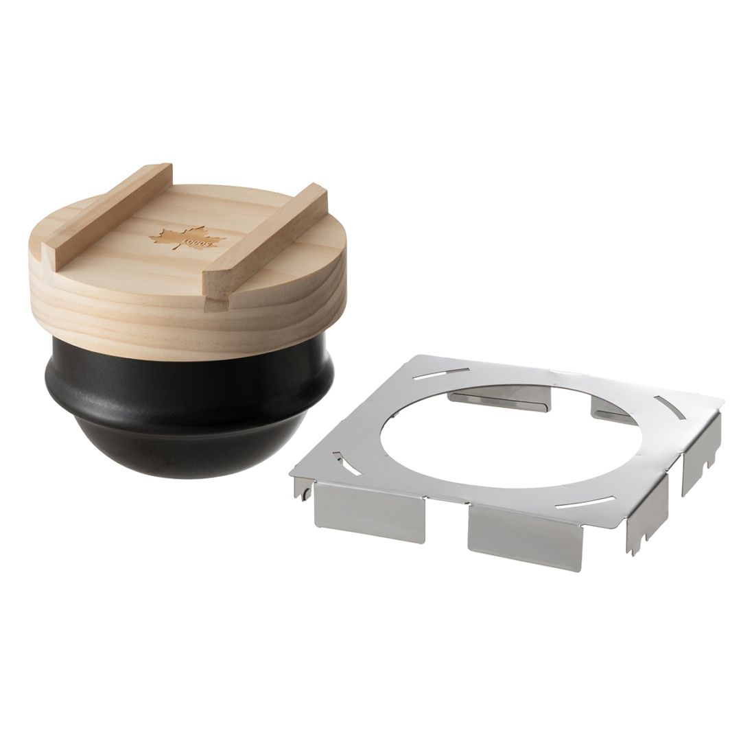 LOGOS　ひとり羽釜土鍋