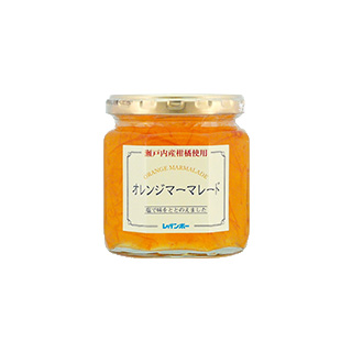 レインボー食品<br> オレンジマーマレード(塩入り)<br>瀬戸内産柑橘使用