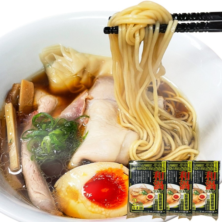 こだわりの一杯。和渦TOKYO 中華そば(旨味鶏醤油味) 6食セット