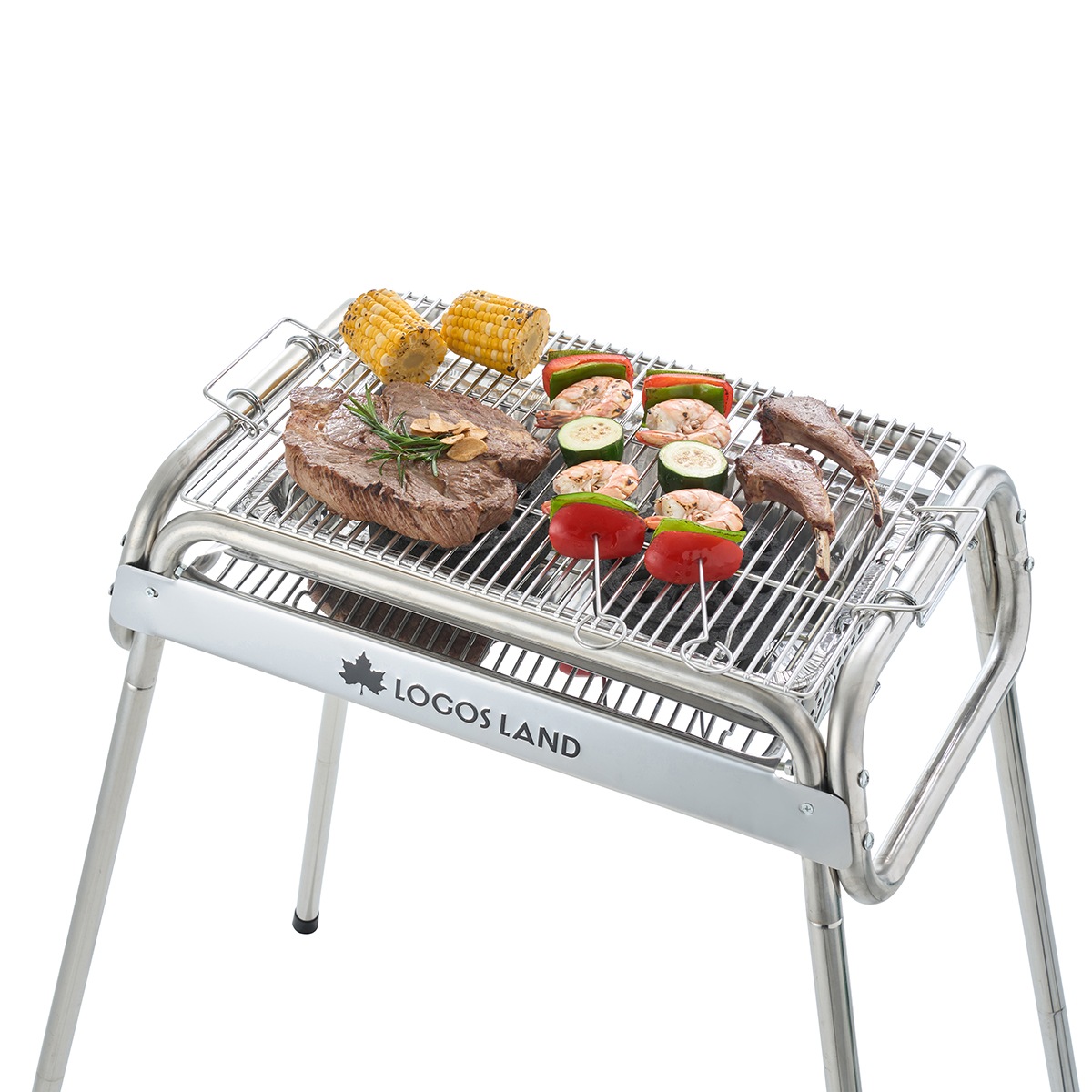 LOGOS　極太ステンレス焼網 M