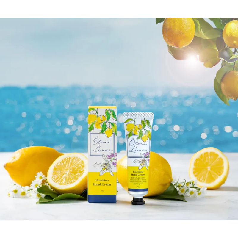 Otona Lemon ハンドクリーム from広島～大人香るハンドクリーム・広島県産レモン果汁配合・30g化粧箱入