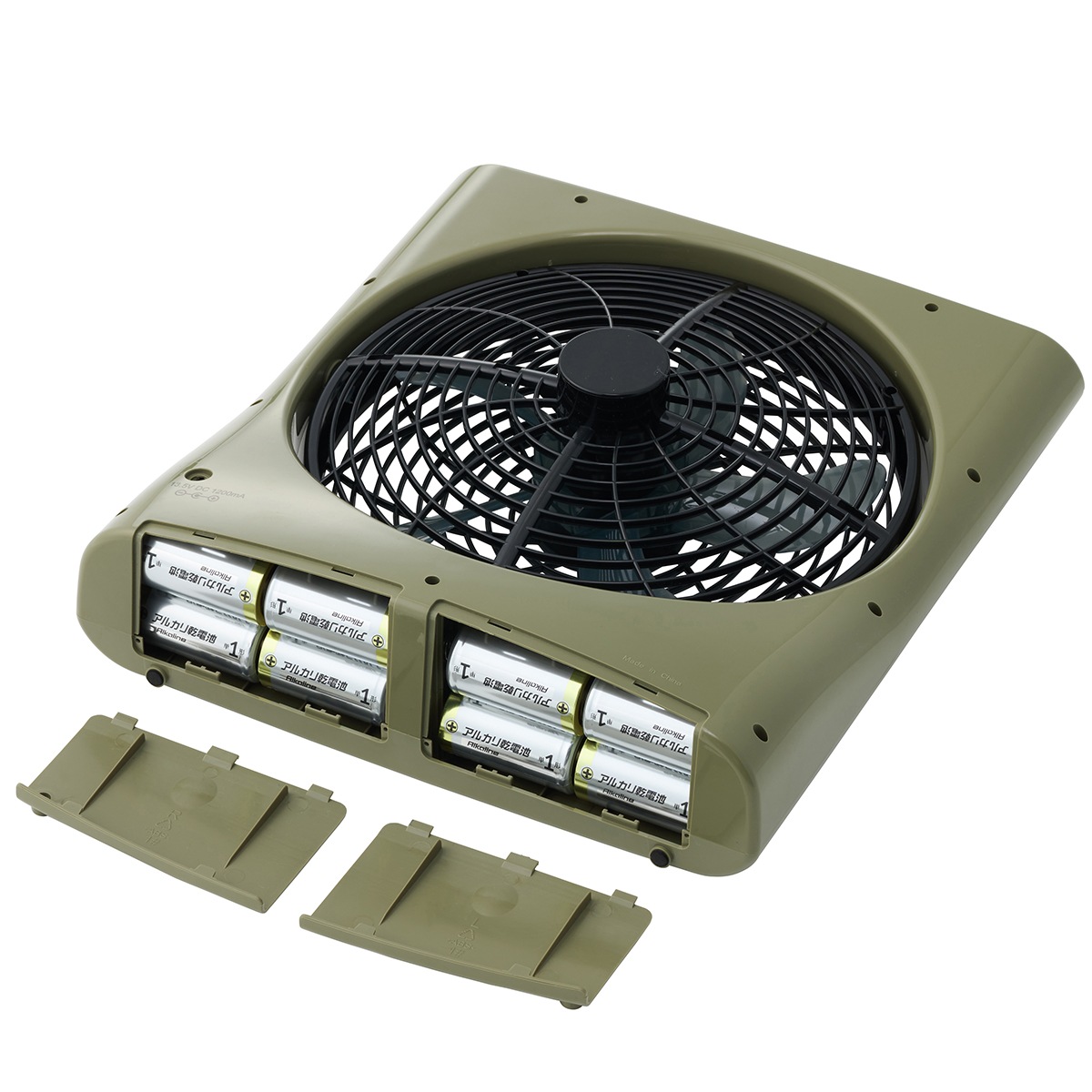 LOGOS　マルチ na どこでも扇風機（充電・AC・乾電池）