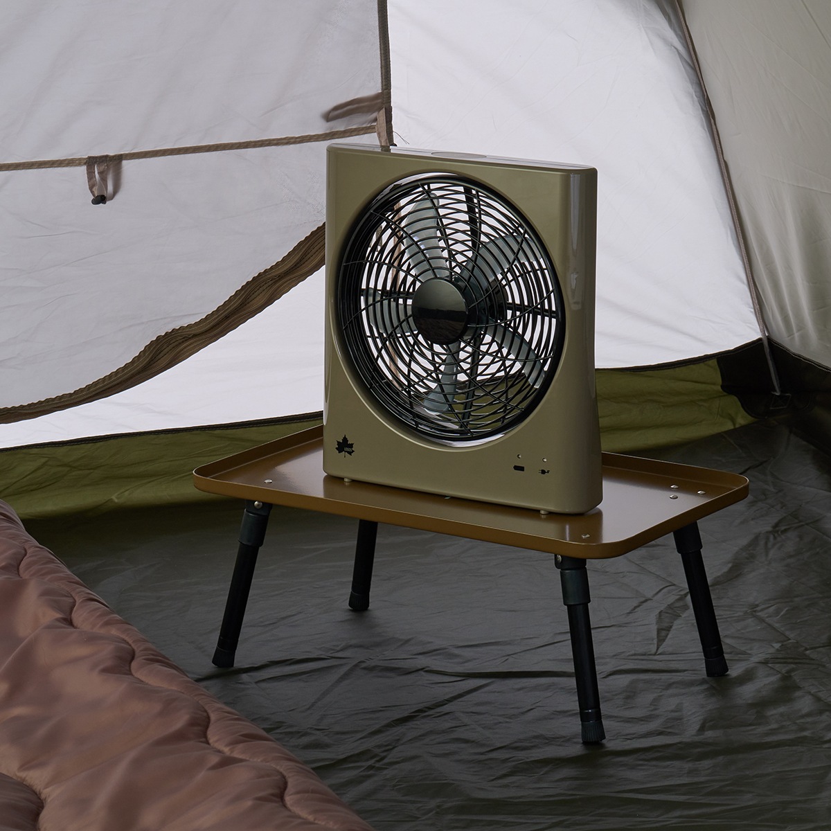 LOGOS　マルチ na どこでも扇風機（充電・AC・乾電池）