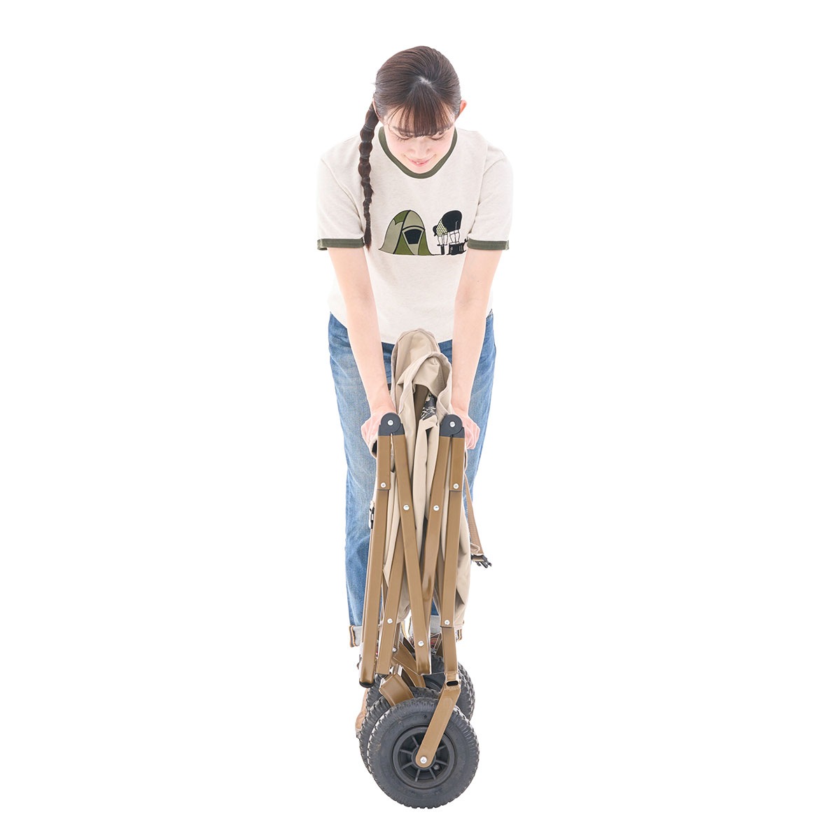 LOGOS　Tradcanvas 丸洗いカーゴキャリー