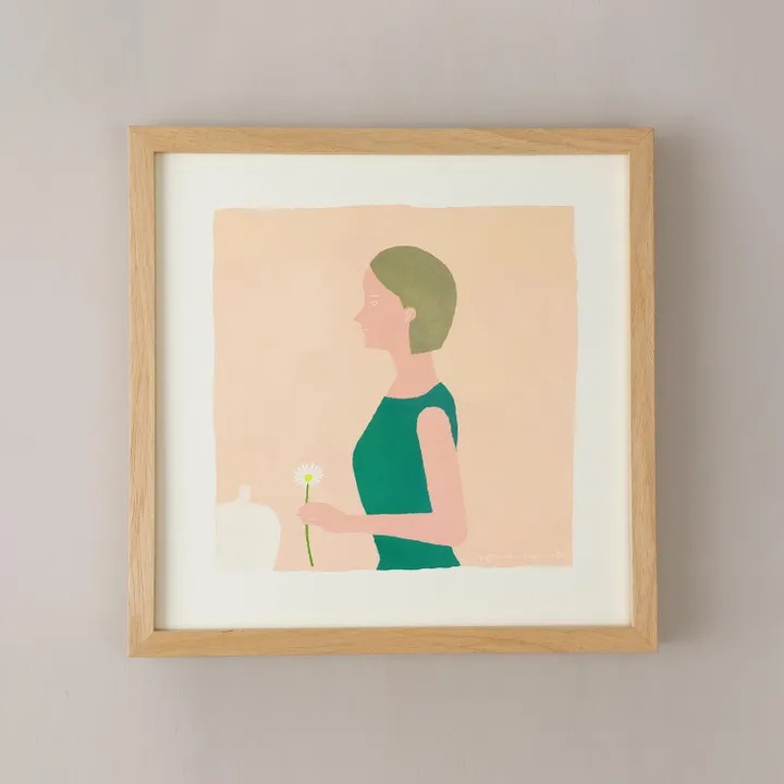 アートポスター SO SWEET, SWEET HOME peach 300×300mm フレームセット