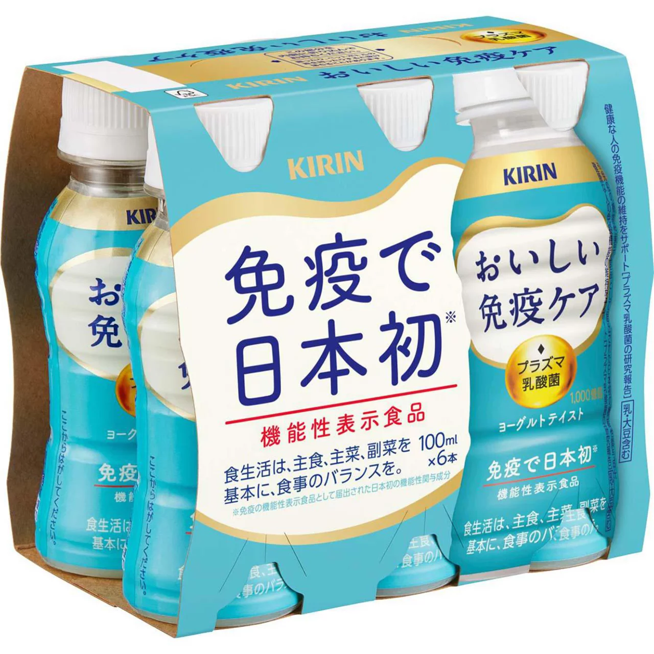 キリン おいしい免疫ケア 100ml ペットボトル×6本