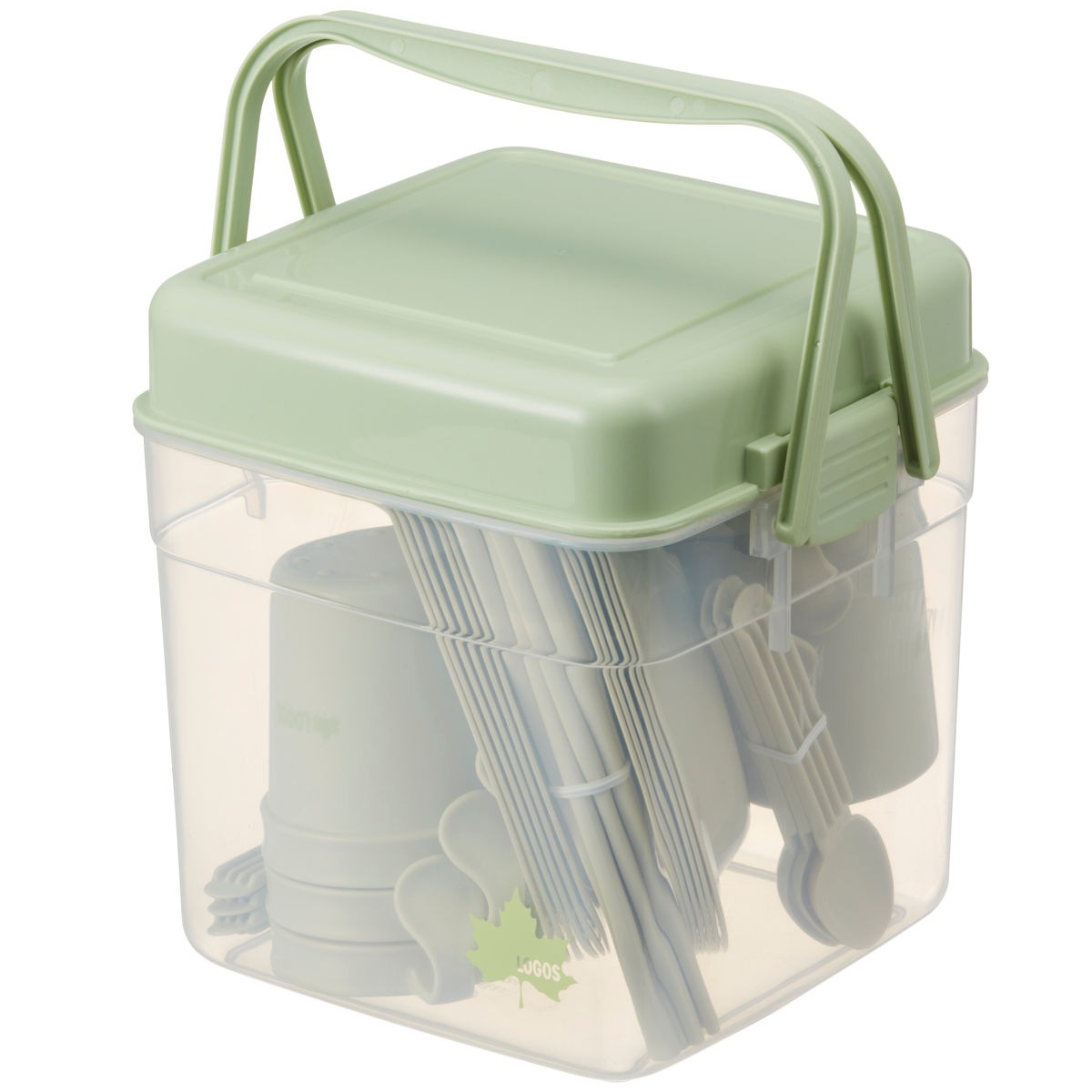 LOGOS　箸付き食器セットBOX（6人用）