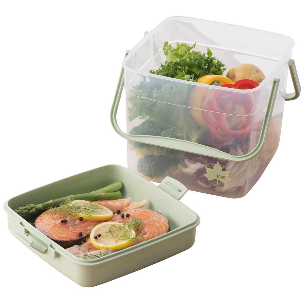 LOGOS　箸付き食器セットBOX（6人用）