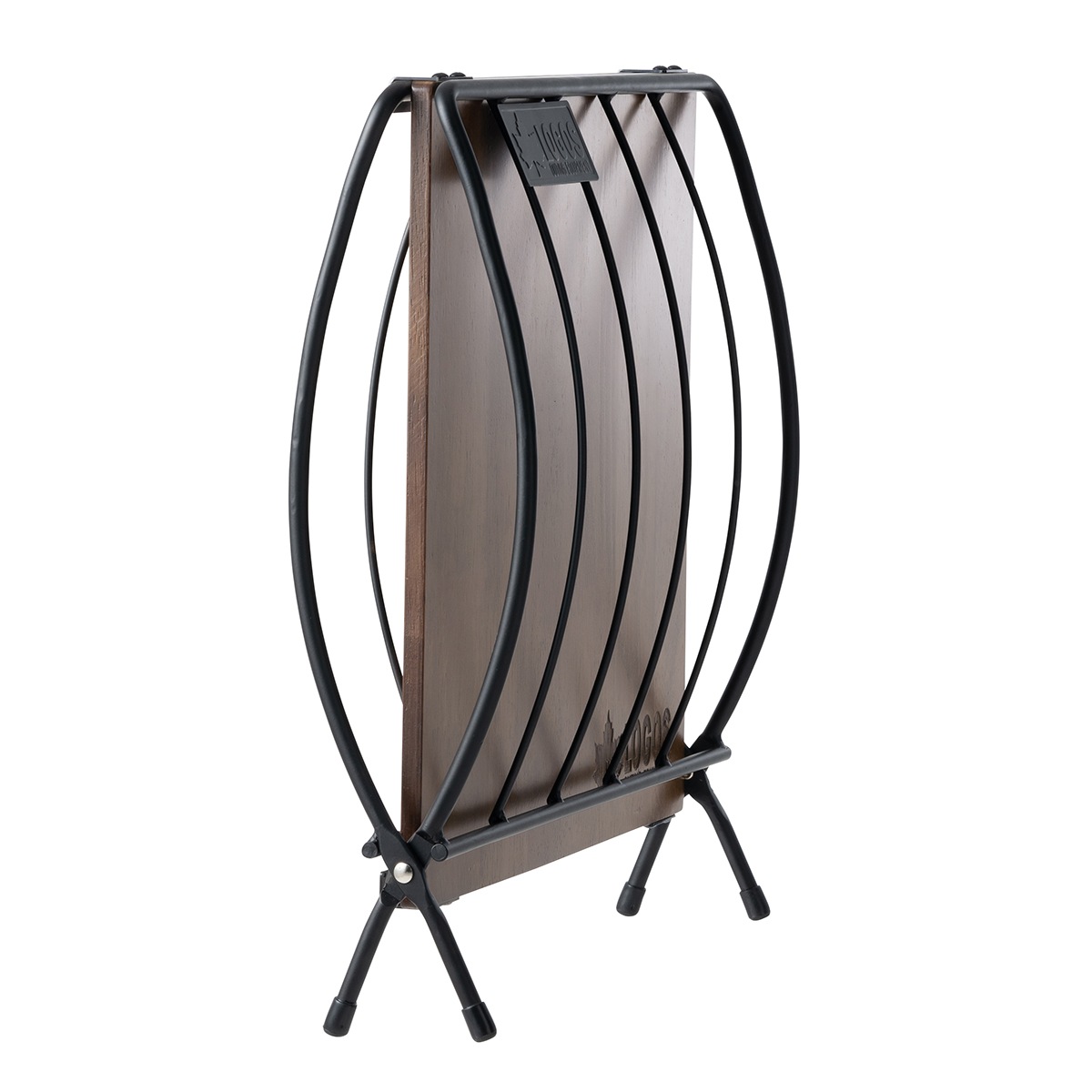 LOGOS　ワイド薪ラックウッドテーブル