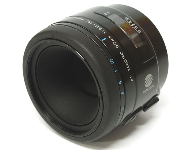 中古 ミノルタ AF50mm F2.8マクロNEW α Aマウントレンズ
