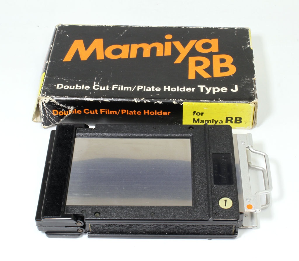 MAMIYA 両面カットフィルム用乾板ホルダー 中古 マミヤ RB67用 両面カットフィルム/乾板ホルダー J型 程度