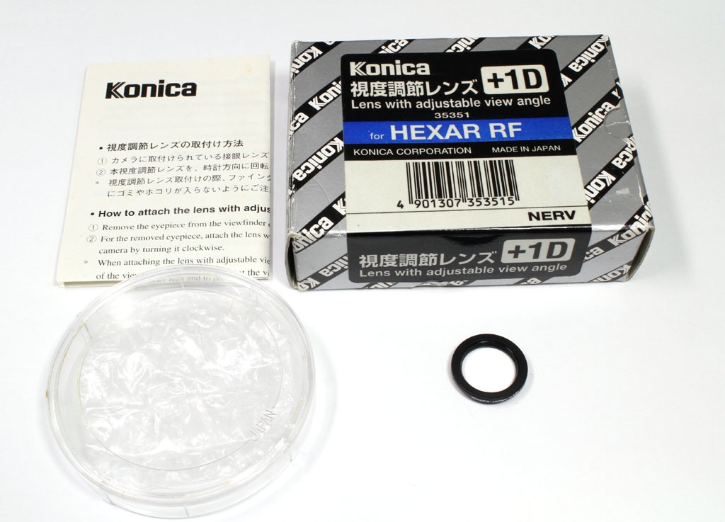 Konica HEXAR RF 視度補正 -3D