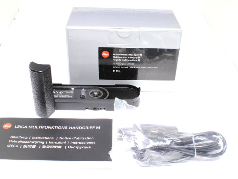中古 ライカ マルチファンクションハンドグリップM(14495) 程度:AB(良品)-タカナシカメラ CAM-ALL 正規品が格安入手 ライカM/M-P用マルチファンクションハンドグリップ(14495) その他