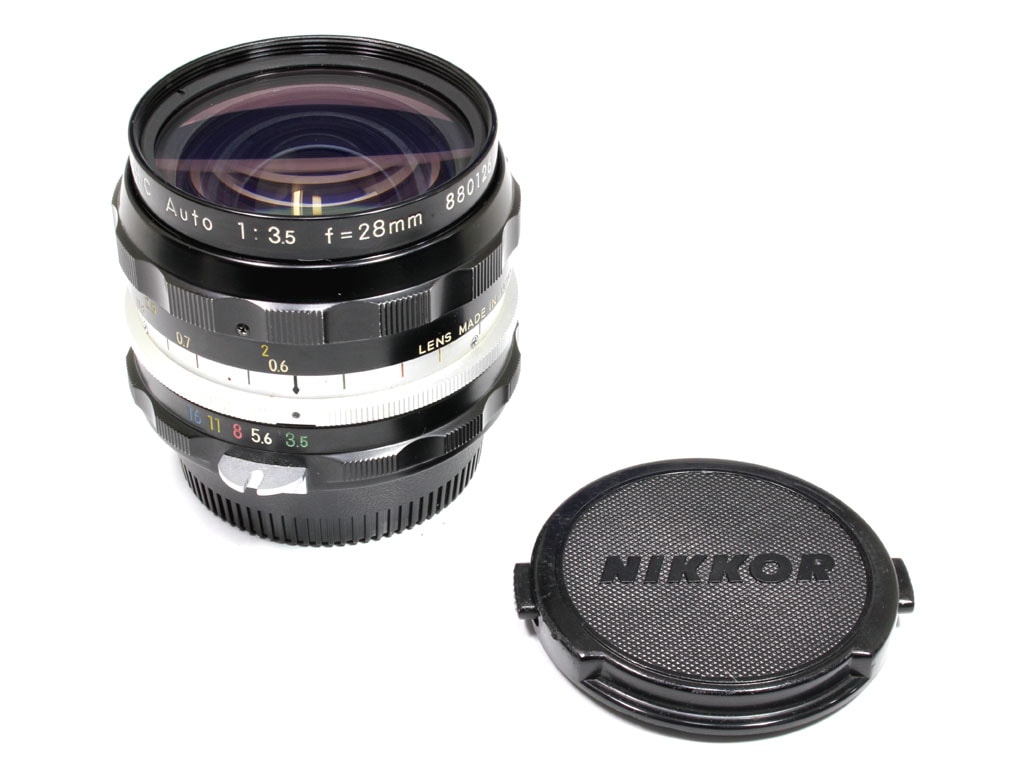 中古】Nikon ニコン NIKKOR-H.C Auto 28mm f/3.5 中古】Nikon ニコン 