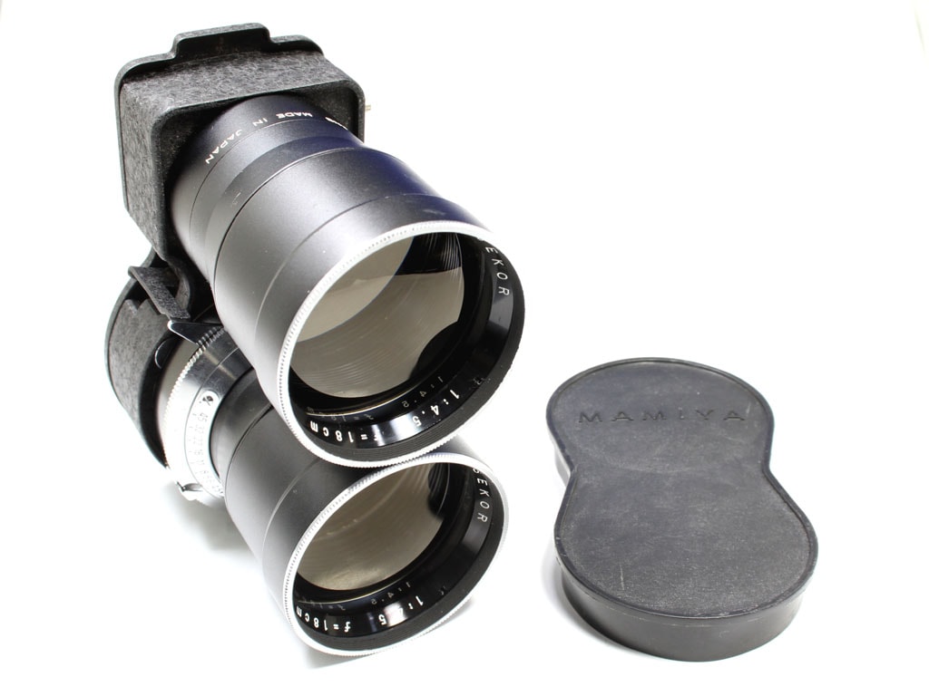 マミヤセコール 180mm F4.5 (C330・C220用) 新品 昭和レトロ マミヤ