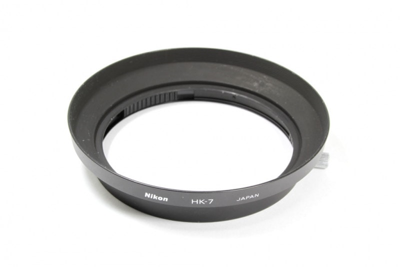 中古 ニコン メタルレンズフード HK-7(AF28/1.4D,Ai25-50/4用) 程度