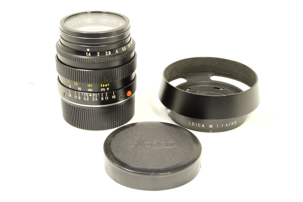 ライカ leica ズミルックス summilux M F1.4/50mm ASPH 現行品，新品同様 中古(ライカ) Leica SUMMILUX-M 50mm F1.4 第2世代 Leica