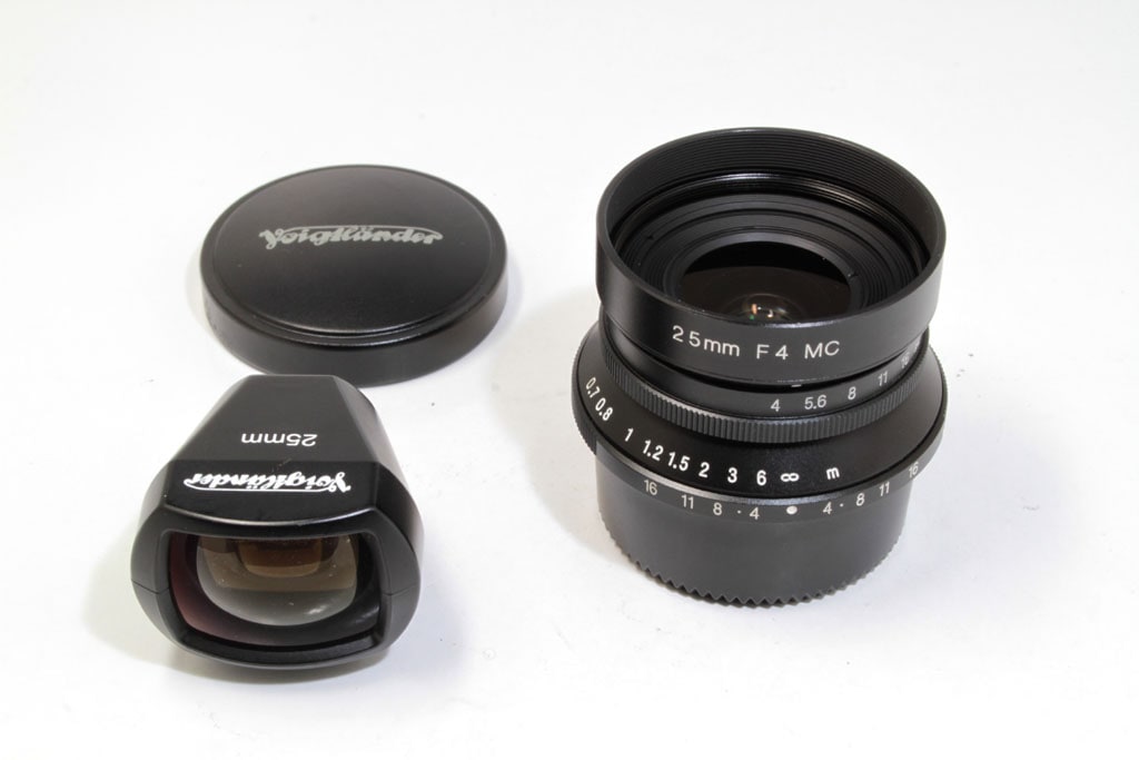中古 フォクトレンダー スナップショットスコパー L25mm F4 程度