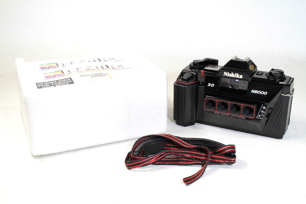 新品未使用】Nishika N8000 3-D ニシカ ステレオカメラ 中古 新品未使用】Nishika N8000 3-D ニシカ ステレオカメラ 中古