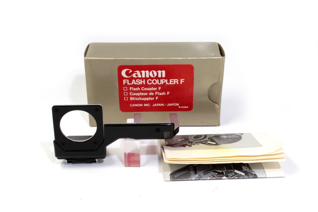 中古 キヤノン 旧 F-1用 フラッシュ カプラー F 程度:AB+（良品プラス）