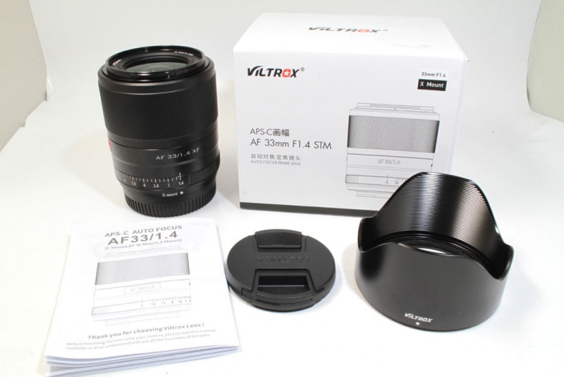 中古 VILTROX AF33mm F1.4 STM (フジフイルムXマウント) 程度:A- (美品 