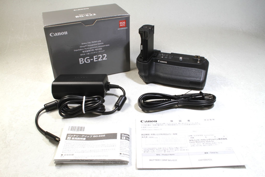 □CANON ねむる キャノン バッテリーグリップ BG-E22