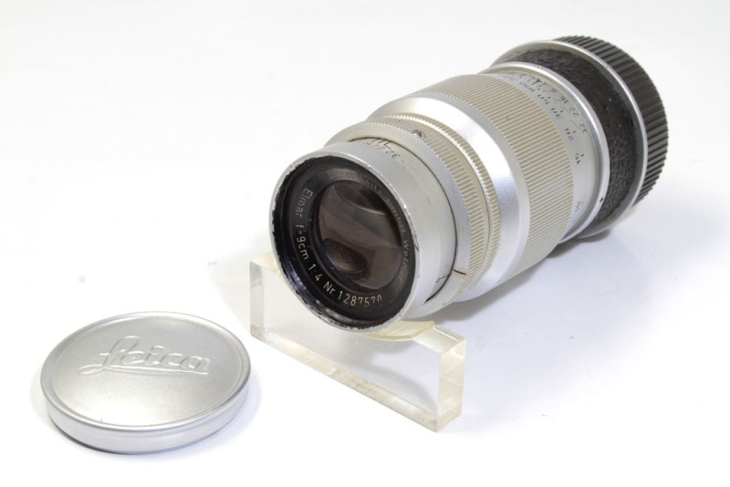 【中古】(ライカ) Leica エルマーL 90mm F4 Leica(ライカ) Elmar-L 90mm F4 ブラック 35万台 (NL-5163) | 【中古