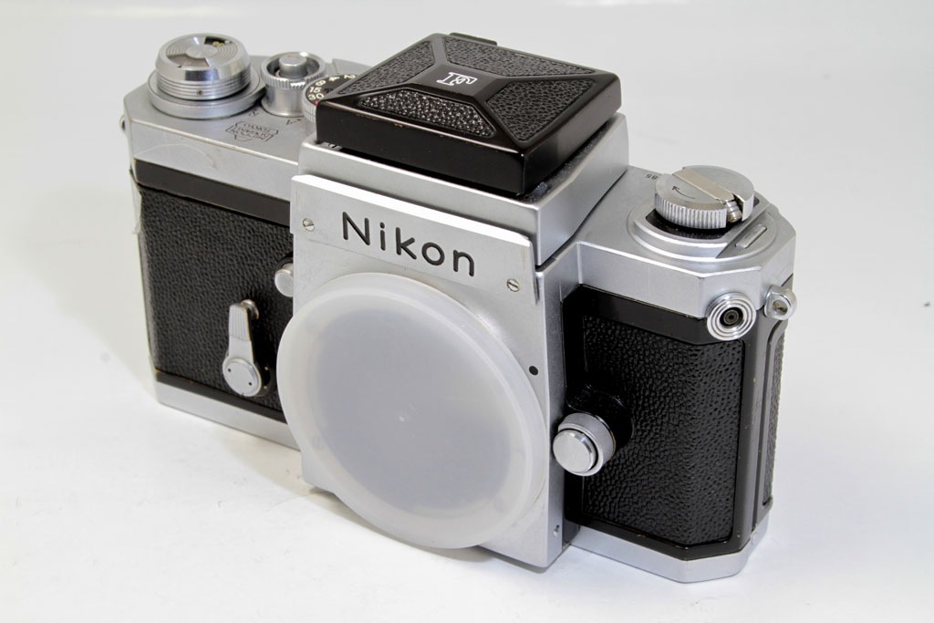 中古 ニコン F シルバー 中期(ウエストレベルファインダー付 中古 ニコン F シルバー 中期(ウエストレベルファインダー付