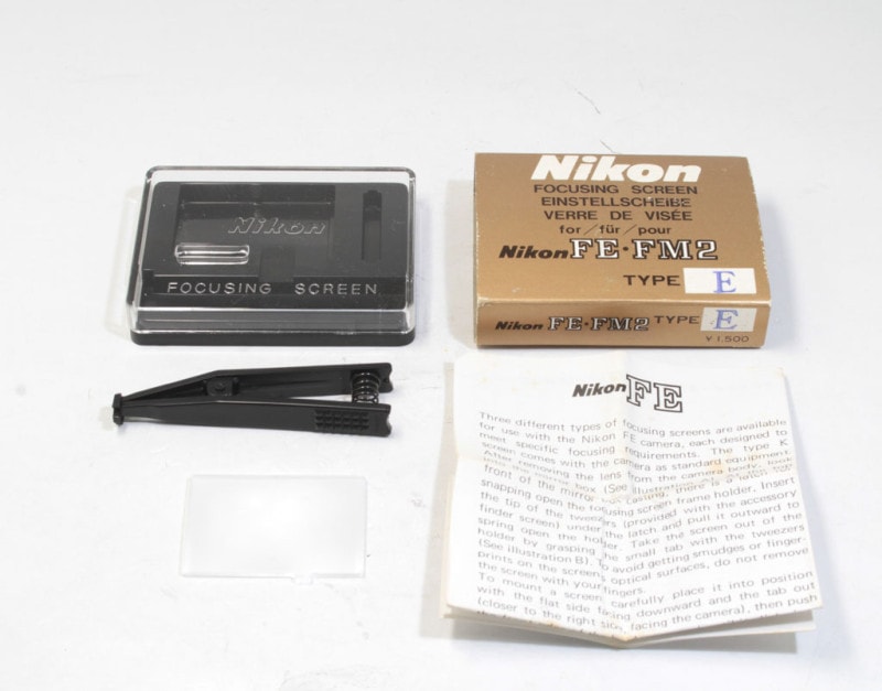 Nikon FE 【K2スクリーン換装】+ AI Nikkor 50mm F2 Nikon FE 【K2スクリーン換装】+ AI Nikkor 50mm F2