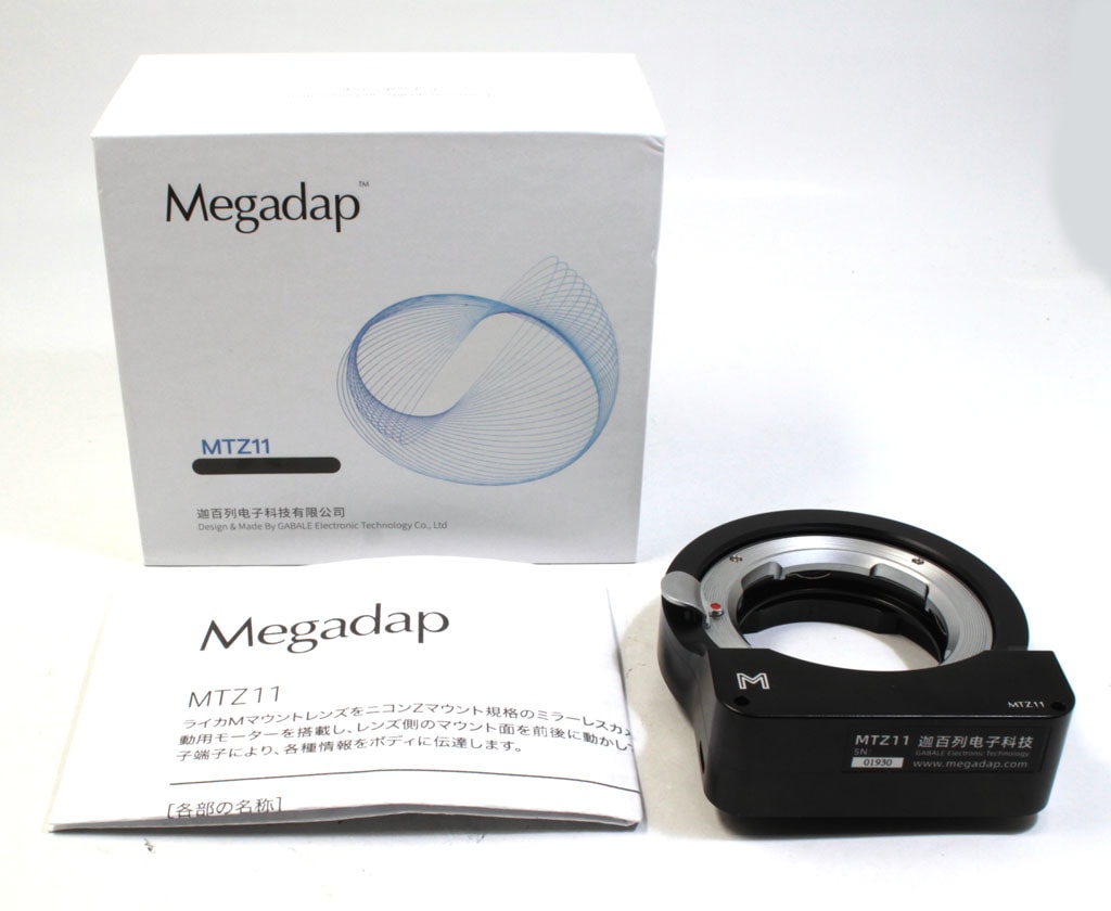 Megadap MTZ11 MマウントをZマウントにするアダプタ 焦点工房 / マウントアダプター専門店