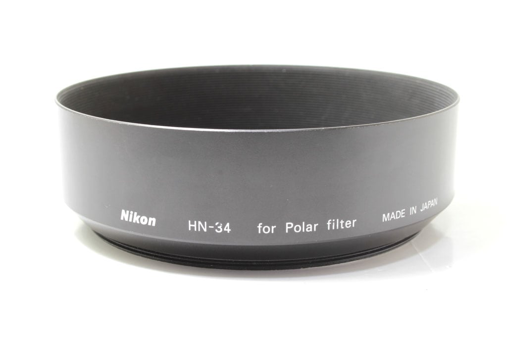 中古 ニコン メタルレンズフード HN-34 程度:AB（良品）