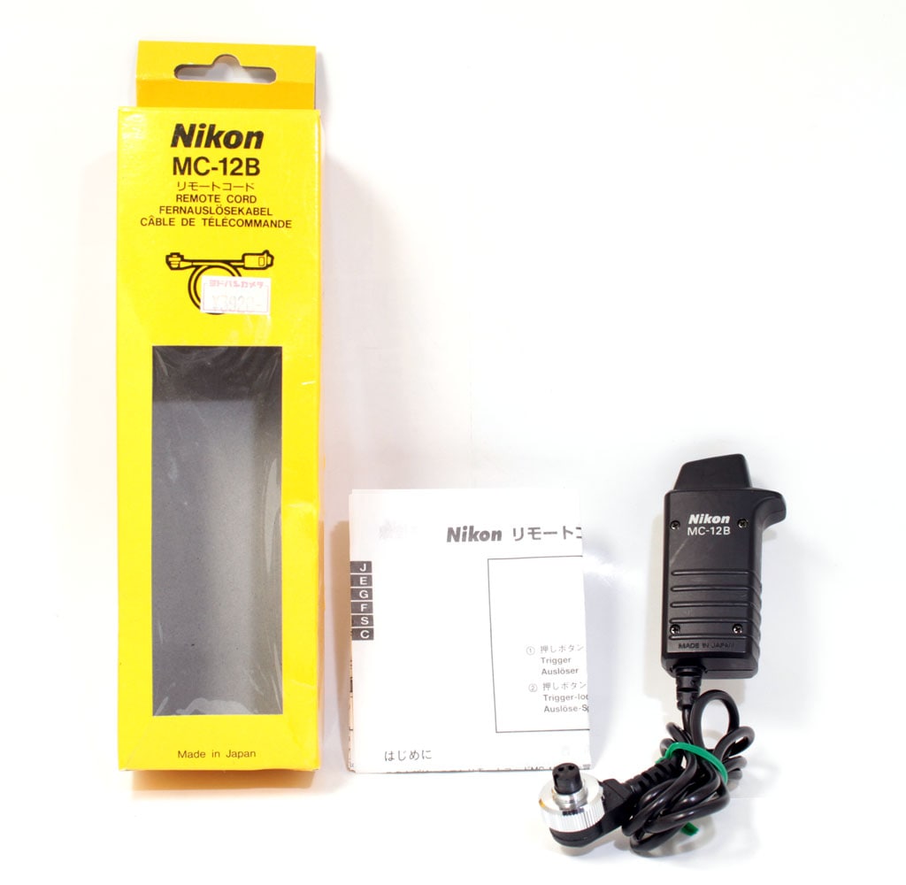 中古 ニコン リモートコード MC-12B 程度:AB（良品）