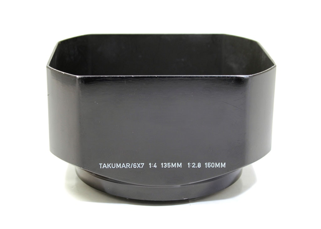 高品質の人気 中古 ペンタックス 67用タクマー135mm F4、150mm F2.8用メタル レンズ(単焦点)