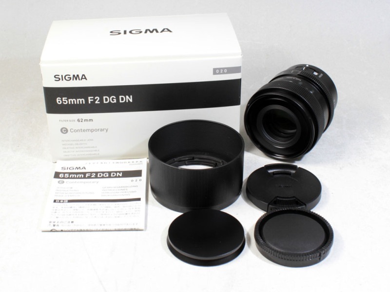 中古 シグマ C 65mm F2 DG DN（ソニーEマウント） 程度：A-（美品  