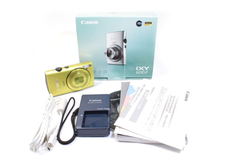 Canon キャノン IXY 600F デジタルカメラ 美品 動作確認済