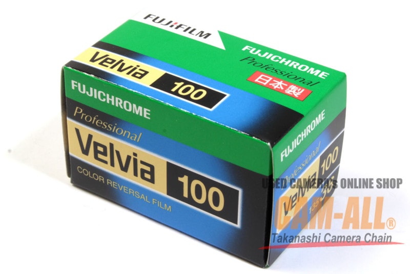 カラーリバーサルフィルム フジフイルム ベルビア100 36枚撮り 1本 フジフイルム タカナシカメラ CAMALL