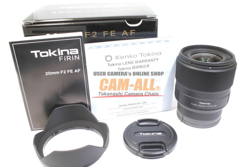 中古 トキナー FiRIN20mm F2 FE AF(ソニーEマウント フルサイズ用