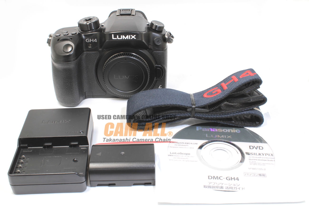 中古 パナソニック DMC-GH4ボディ 程度：AB（良品）
