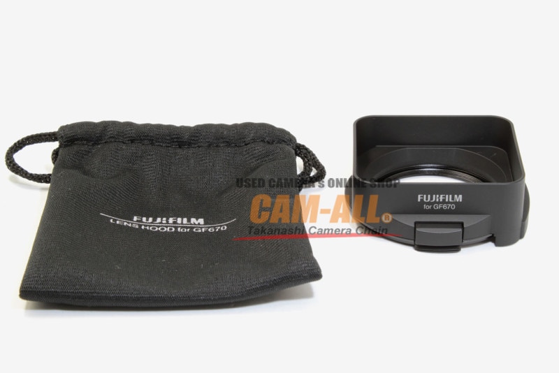 【中古】富士フイルム(FUJIFILM) レンズフード GF670専用 HOOD GF670 中古 フジフイルム GF670専用レンズフード 程度:A- (美品)