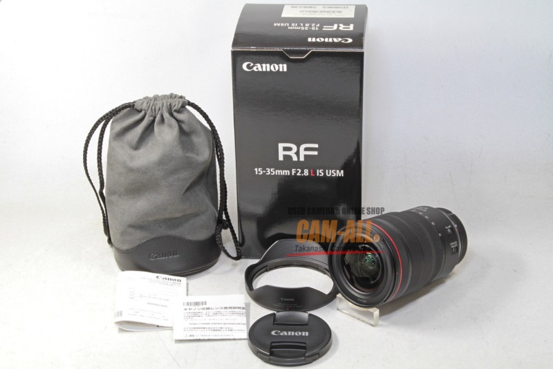 中古 キヤノン RF15-35mm F2.8L IS USM 程度:A- (美品)