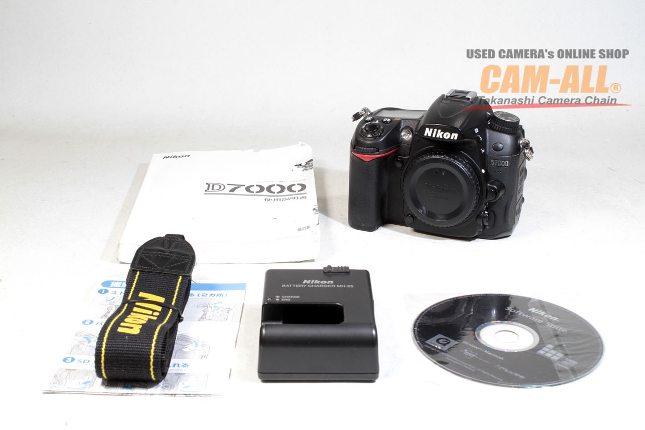 中古 ニコン D7000 ボディ 程度：AB-（良品マイナス）