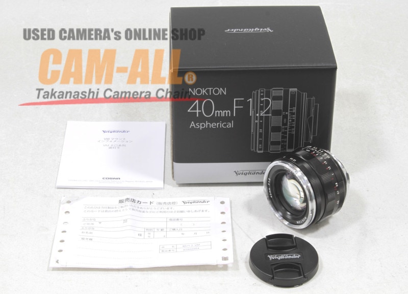 ��š��ե����ȥ������������Υ��ȥ� 40mm F1.2 ASPH VM����������A- (����)