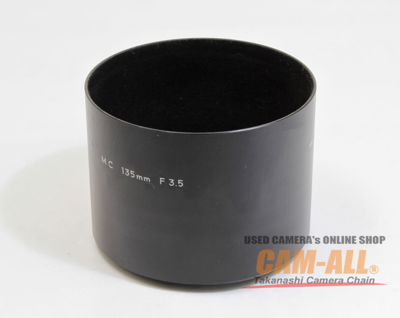 中古 ミノルタ MC135mm F3.5用 メタルレンズフード（52mm径）