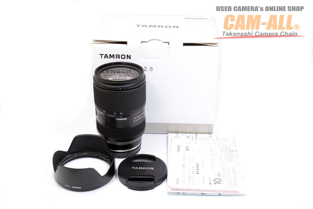 限界価格)TAMRON 28-75mm F/2.8ソニーEマウント TAMRON 28-75mm F/2.8 Di
