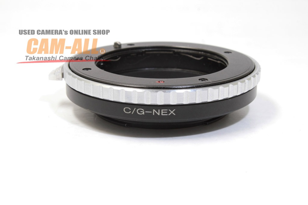 コンタックスG -SONY NEX Eマウントアダプター ピント調整可能 リアレンズキャップ付 KIPON C&frasl;G-S&frasl;E マウントアダプター コンタックスG&frasl;ソニーE - メルカリ